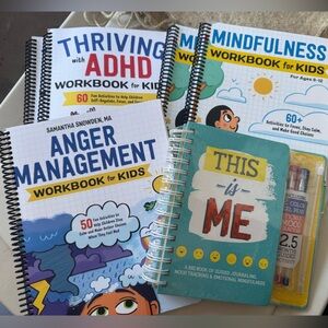 Kids Workbooks Mindfulness/ADHD Set